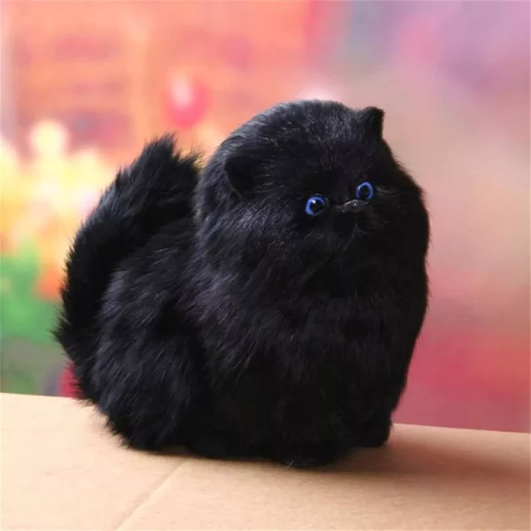 peluche chat noir mshl